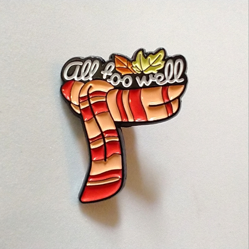 🧁 3/$30 All Too Well Scarf Taylor Swift Enamel Pin NEW